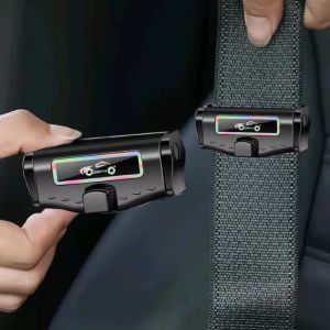 Car Seat Belt Limiter Clip 2Pcs Adjustment Safety Protection Fixing Auto Interior Accessories Pengapit Tali Pinggang