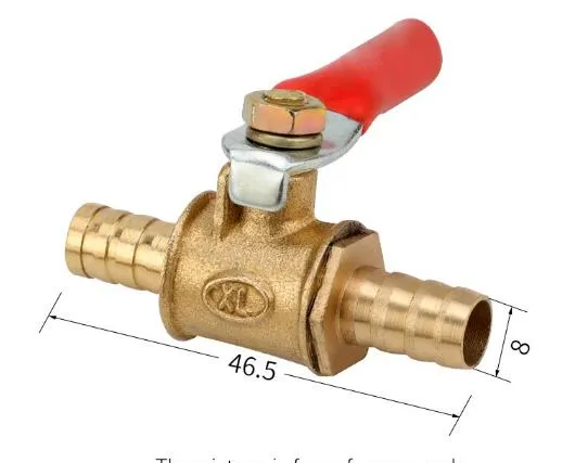 Brass Elbow 1¼ Male Pipe Thread x 1¼ Barb with ¼ Tap