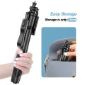 Remax L16 Tripod Bluetooth Selfie Stick Gimbal Stabilizer Camera Tripod 1600mm with Remote Control Gimbal Stabilizer. 