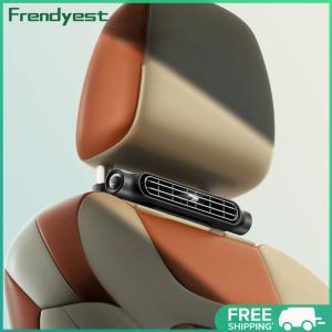 Car Headrest Fan Set of 2 with Adjustable Speeds for Interior Comfort