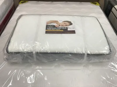 KingKoil Rubberised TRI-FOLD Natural Fiber Mattress / Foldable Mattress