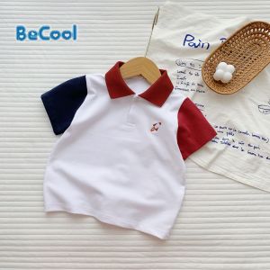 Áo Polo cho bé trai in hình becool đáng yêu Áo cho bé chất cotton hàng cao cấp cho bé từ 10-25kg binbon kids