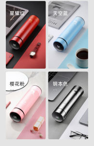 THERMOFLASK WITH TEMPERATURE STAINLESS STEEL VACCUM BOTTLE [SG READY STOCK]