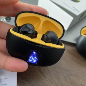 2026 Bluetooth earphones wireless in-ear long battery life high-quality sound suitable for music e-sports and gaming with noise cancellation