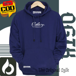 Jaket Hoodie Pria Terbaru Suiter Hodie Cowok Cewek Over Size Warna Hijau Botol Sablon Sidney Sweater Hoodi Cowo Orijinal Distro Bandung Bahan Cootton Tebal