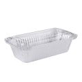 Alumunium Aluminium foil persegi 670/45/wadah makanan panggang+tutup. 