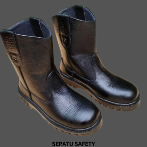 Sepatu Safety Boots Kerja Proyek Outdoor Sepatu Safety Boots 1201 Kulit sepatu safety ujung besi sepatu septi boots kerja berat dan kerja lapangan atau kerja proyek