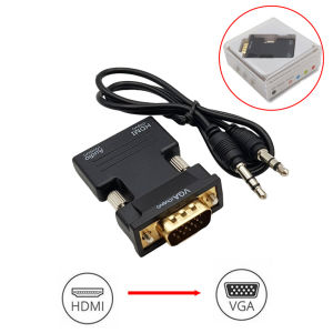 Đầu chuyển Vga sang hdmi có audio - Vga hdmi audio