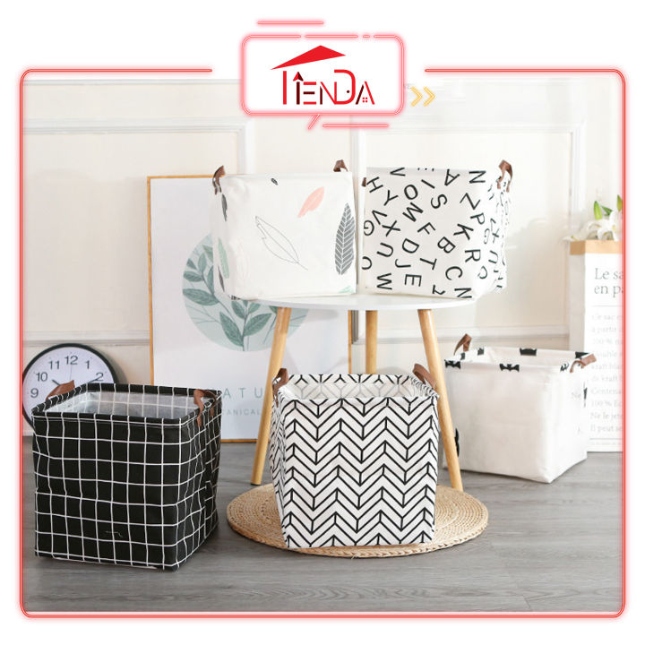 Foldable Square Basket Space-saving Basket For Laundry Storage And Home ...