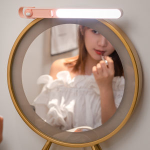 LED Night lights/ Decorative lights Pink White shell Rotary switch dimming For Bedroom wardrobe corridor mini decorative small night lamp Use USB power 1500 mAH battery