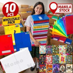 MOMO Wholesale 10pcs Bundle HOTS Yarn Bound Notebooks 80 Leaves School Supplies for Grade High School Students Bulk Price Set of 10 Pieces Mura Sulit Tipid Deals Gamit sa Eskwela Stationery Store PH Stock COD Fast Delivery New