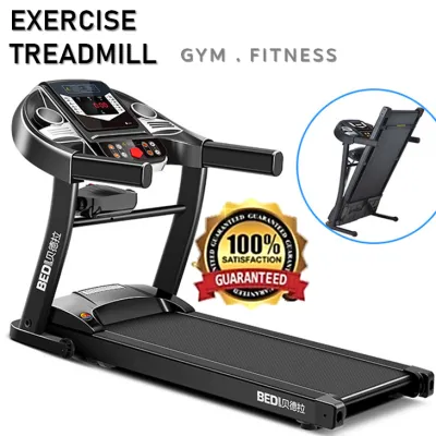 BEDL Exercise Jogging Treadmill Running Gym Lari Machine Home Indoor Fitness Monitor 2.5HP Motorized