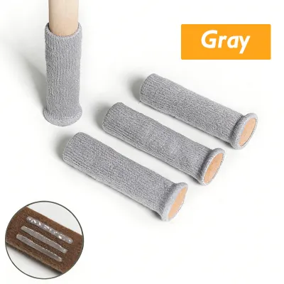 [SG Seller] 4 Pcs Chair Foot Protective Cover Non-slip Chair Leg Protector Cover Anti Scratch Table Furniture Leg Cover