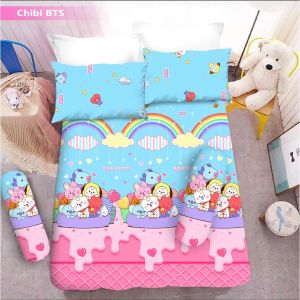 SPREI MOTIF BT221 BTSKOYA LUCU /SPREI KARAKTER BTSS