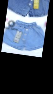 Rocela Rok Celana Jeans Anak Perempuan Variasi Kancing 1-7 Tahun