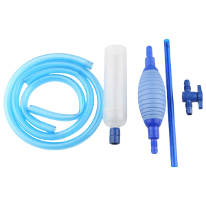 Aquariums Water Changer with Regulable Flows Control Valves Aquariums Siphon for Easy Fish Tanks Maintenances