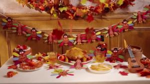 BBTO 36 Sets Thanksgiving Turkey Craft Kit 36 Pcs Turkey Craft Paper and 240 Pcs Glue Point Dots for Thanksgiving Party Decoration Autumn Fall Liveroom Wall Decor DIY Activities(Novel Style)
