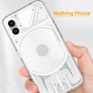For Nothing Phone 1 2 Case Crystal Clear Upgraded Anti-Yellow Ultra-Thin Slim Fit Soft Silicone Cover