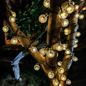 INS Optimized 12M 100 LED Solar Christmas Lights - Outdoor Waterproof Auto Sensor Decorative for Festivals & Events