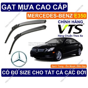 Gạt Mưa Kính Lái Mercedes-Benz E350 Cặp Gạt Mưa Kính Lái Cho Các Dòng Xe Mercedes-Benz E350 Gạt Sạch Êm Bền