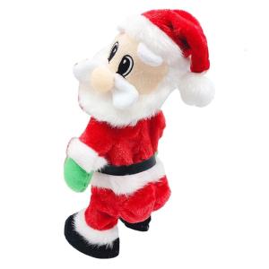 Nhựa ông già Noel đồ chơi Điện Cho Trẻ Em Nhảy Múa giảm bớt căng thẳng Đu Cánh Tay Cung Cấp Thực Tế đồ chơi vui nhộn Lắc Hip Cho D