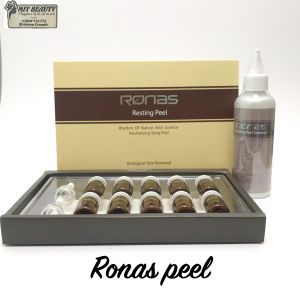 Peel da Ronas Resting Solution vi kim tảo biển Hàn Quốc - Peel da tại nhà- Thay da sinh học Hộp 10 lọ