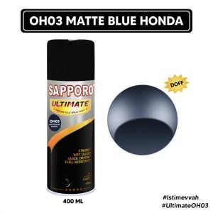 Sapporo Ultimate OY01 Matte Black Yamaha / Original Series 4in1 / Cat Aerosol Terbaik