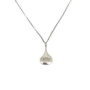 Trendy Waterdrop Pendant Necklace for Women Girl Adjustable Length Clavicle Chain Statement Choker for Daily Wear