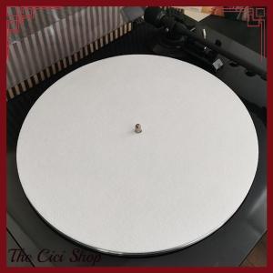 [The Cici Shop] 1PC Slip Mat Felt Turntable Platter Mat For LP Vinyl Record Audio Replacement DIY Accessories Audiophile Thick Turntable Mat