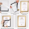A4 Magnetic Display Board Photo Wall Stick Frame Certificate Magnetic Frame Office Self Adhesive Adhesive Wall Frame Gambar. 