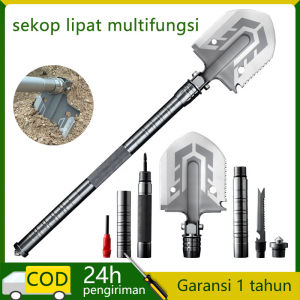 Multi-Fungsi Lipat Sekop Survival Kit Alat Berkebun Berkemah Lipat Serbaguna Sekop