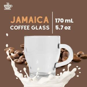 JAMAICA Coffee Glass | Cangkir Kaca | Glass Cup | Coffee Cup