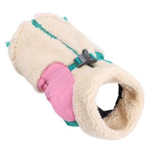 Girl Dog Vest Costume Apparel Fleece Coat Vest Spring Winter Cloth for Puppy Dog and Cats Photo Props