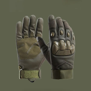 ถุงมือยุทธวิธีกันลม กันลื่นและกันบาด ระบายอากาศได้ดีและสะดวกสบาย ถุงมือกีฬา ทนต่อการดึง ปรับได้