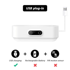 Warmtaste Led Wireless Body Motion Sensor Night Light USB Rechargeable Hanging Magnetic Cabinet Light Touch 5-Color Adjustable Dimming Study Reading Light for Room Bedroom Wardrobe Sleep Overnight Lamp