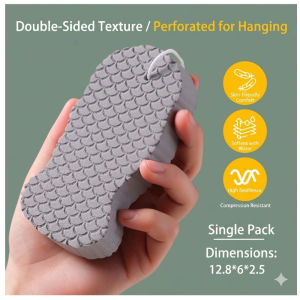 Exfoliate Soft Body Scrub Sponge Body Shower Brush Back Rub Scrub Bathroom Tool Scrub