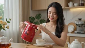 Ấm Siêu Tốc JidLai Thái Lan 2.5L Cao cấp An toàn tiện lợi cho gia đình