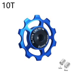 FANGAN Aluminum Road Bike Jockey Wheel Transmission Accessories Rear Derailleur Rear Guide Wheel Bike Jockey Wheel Bicycle Rear Pulley Bike Ceramic Bearing Guide Bike Rear Derailleur