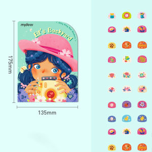 Sticker dán móng giả cho bé Mideer Nail stickers (180 miếng) mới nhất 2024