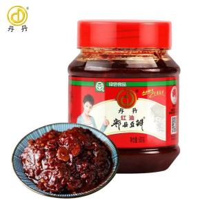 DanDan Hot Chili Broad Bean Sauce 500g Lintao Hot Chili Broad Bean Sauce Douban Jiang 丹丹郫县豆瓣酱 林涛豆瓣酱