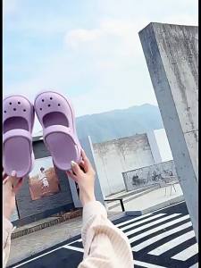 [Free Shipping] 2025 New WomenS Summer Thick-Soled Clog Sandals Non-Slip Black Slippers