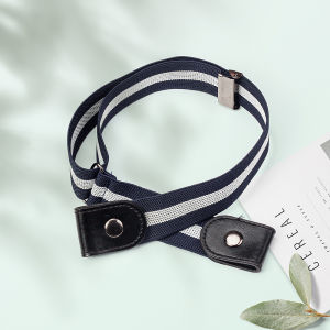 i_brashop เข็มขัดแฟชั่น เข็มขัดหนัง เข็มขัดยางยืดใช่งายและสะดวก เข็มขัดยาง แฟชั่นผู้หญิง Slim Lazy Belt ดูผอมลง BAG09