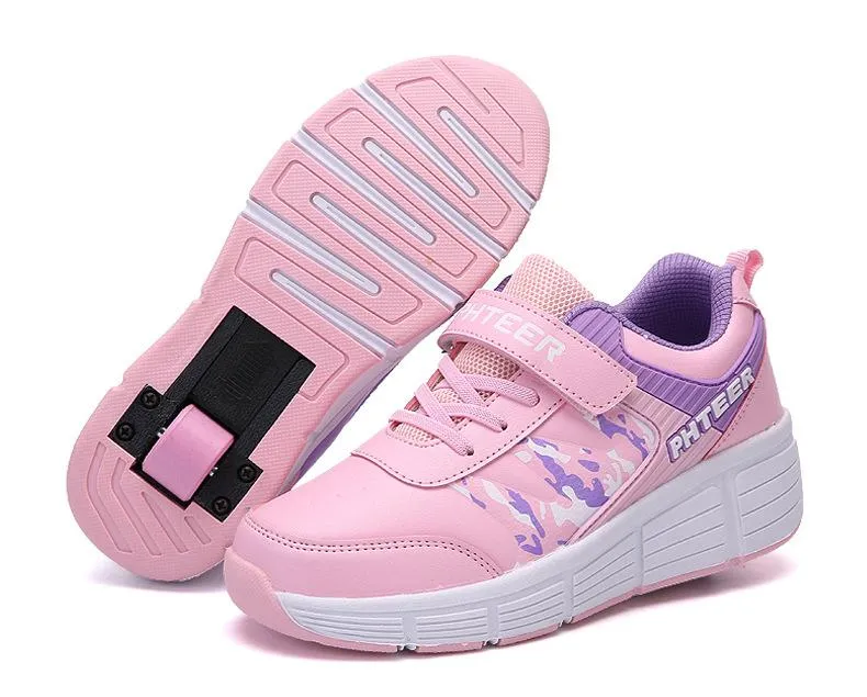 COD Free Shipping New roller skates, two-wheel ultralight roller