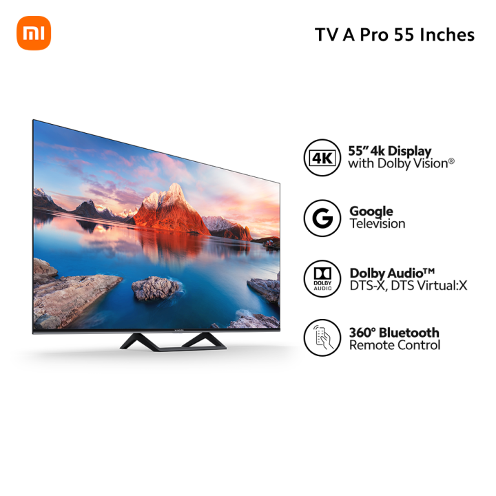 55 Inch Smart TV 4K Ultra HD Flat Screen Televisores-Smart-TV