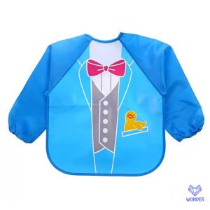 🌈 เสื้อกันเปื้อนเด็ก ชุดกันเปื้อนเด็ก 1-5 ปี กันน้ำ ผ้ากันเปื้อนเด็ก กันเปื้อนเด็ก อุปกรณ์ทานอาหารเด็ก ของใช้เด็ก Babies Toddlers Infants OK177