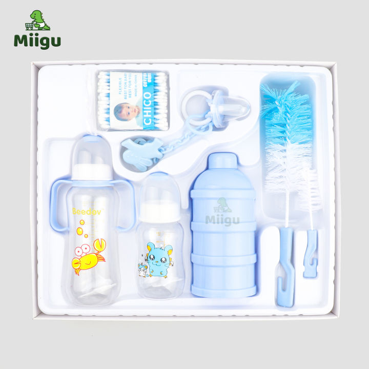 Miigu Baby 7in1 Set Free From BPA Set Of Different Baby Essentials