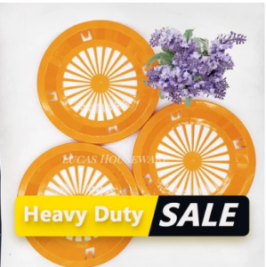 12PCS PAPER PLATE HOLDER (FITS 9 PAPER PLATE) PARTY FIESTA PLATE HOLDER / PLASTIC PLATE HOLDER