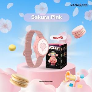 (New 2025 แถมฟรีPOP Mart) Kavvo Macaron สมาร์ทวอทช์อัจฉริยะ นาฬิกา รองรับทุกภาษา แอปพลิเคชั่นต่างๆ รองรับการโทร ตรวจสุขภาพได้