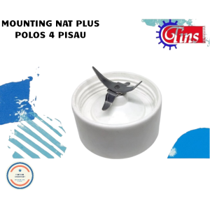 Pisau Blender NATIONAL / Mounting Jus GMC / SANEX Model Upper Karet