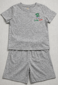 Bộ thun ngắn tay Modal cotton cho bé 1–6 tuổi
